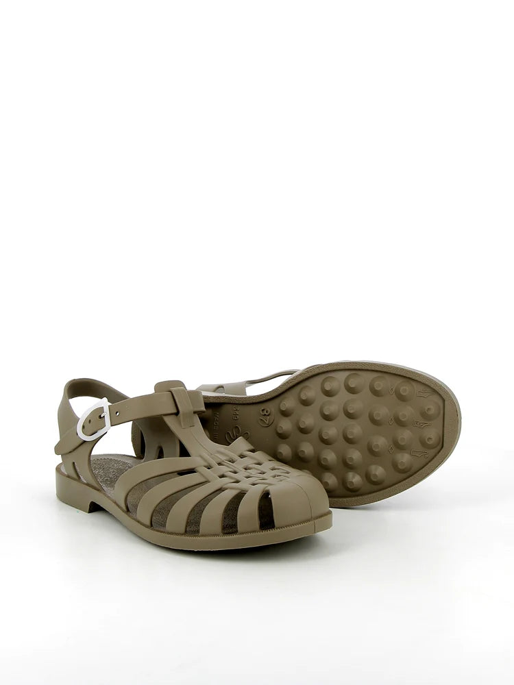 Meduse Sunmif Mat Khaki Clair - Mat Haki Kadın Sandalet