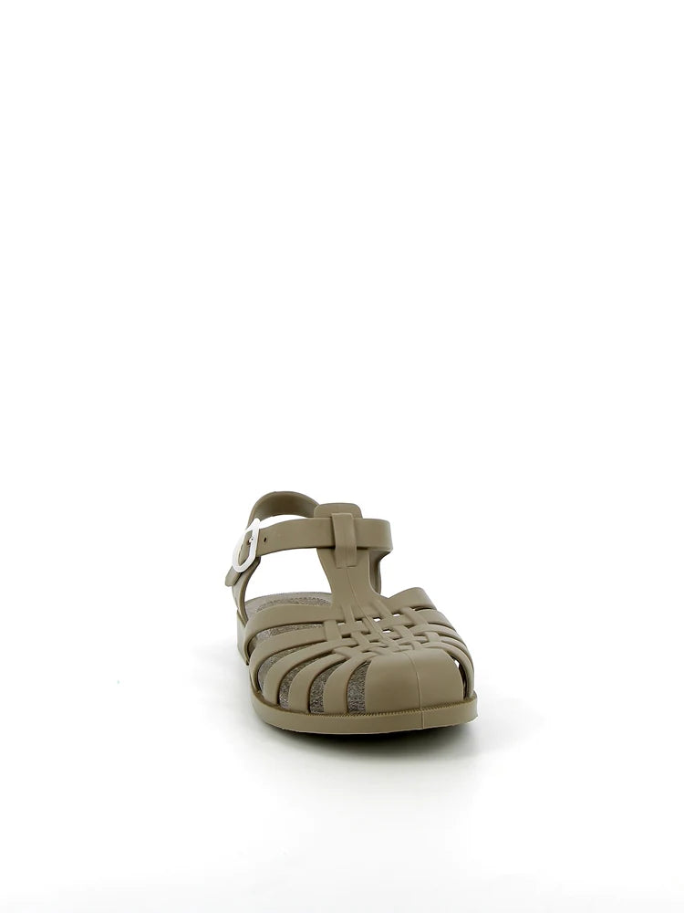 Meduse Sunmif Mat Khaki Clair - Mat Haki Kadın Sandalet