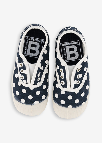 BENSIMON KIDS ELLY NAVY DOT - ÇOCUK AYAKKABISI