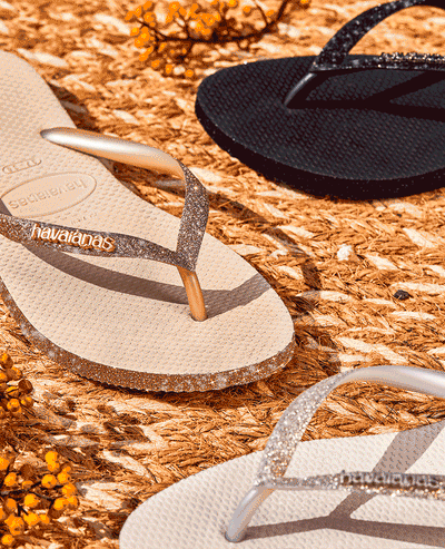 Havaianas Black Slim Glıtter - Siyah Yetişkin Terlik