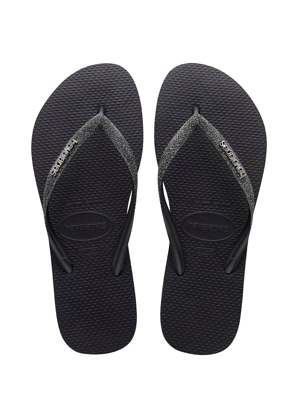 Havaianas Black Slim Glıtter - Siyah Yetişkin Terlik