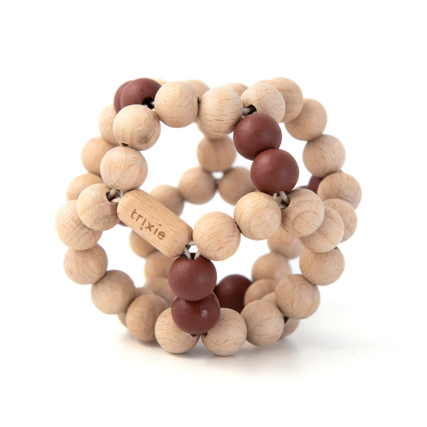 TRIXIE RUST  - WOODEN BEADS  BALL - AHŞAP TOP