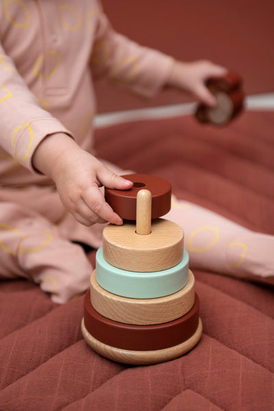 TRIXIE MR. MONKEY  - WOODEN STACKING TOY - AHŞAP DİZME OYUNCAĞI