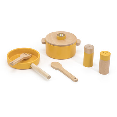 TRIXIE MR. LION  - WOODEN COOKING SET - AHŞAP OYUNCAK PİŞİRME SETİ