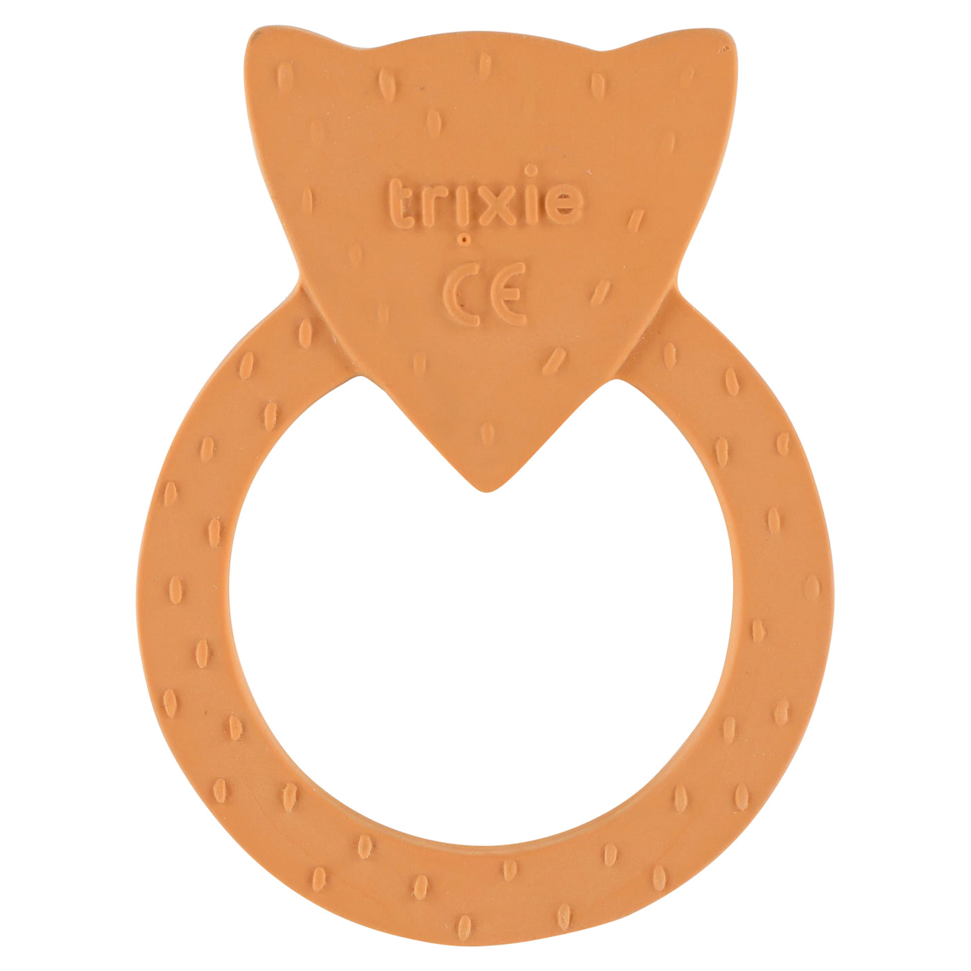 TRIXIE MR. FOX  - NATURAL RUBBER ROUND TEETHER - BEBEK DİŞ KAŞIYICI