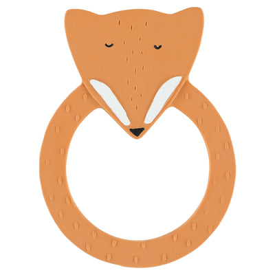 TRIXIE MR. FOX  - NATURAL RUBBER ROUND TEETHER - BEBEK DİŞ KAŞIYICI