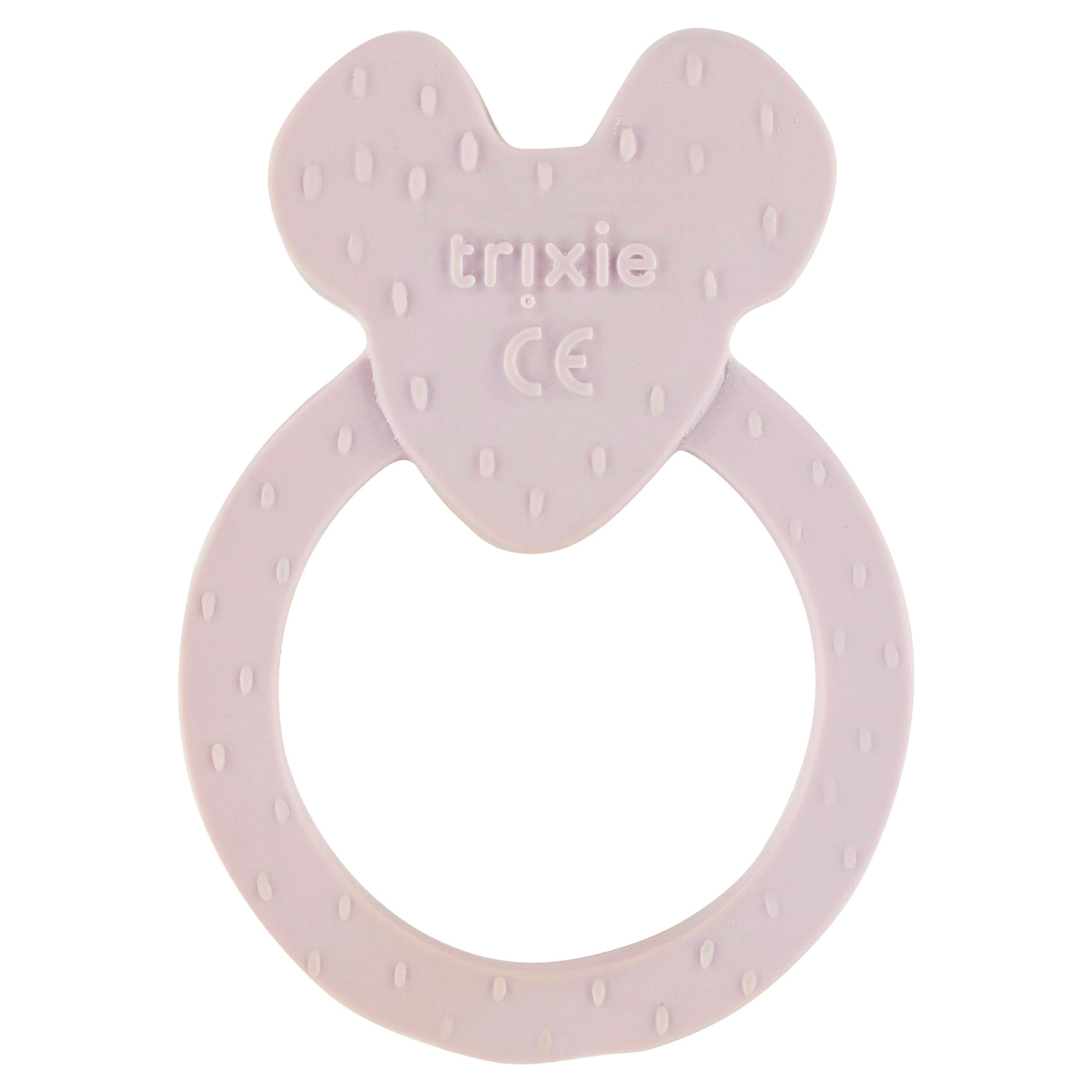 TRIXIE MRS. MOUSE  - NATURAL RUBBER ROUND TEETHER - BEBEK DİŞ KAŞIYICI