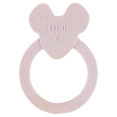 TRIXIE MRS. MOUSE  - NATURAL RUBBER ROUND TEETHER - BEBEK DİŞ KAŞIYICI