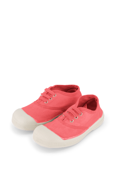 BENSIMON KIDS TENNIS LACETS ENFANT HIBISCUS - ÇOCUK AYAKKABISI