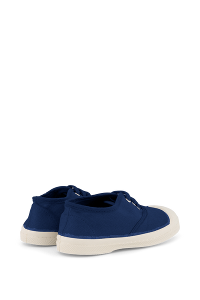 BENSIMON KIDS TENNIS LACETS ENFANT INDIGO - ÇOCUK AYAKKABISI