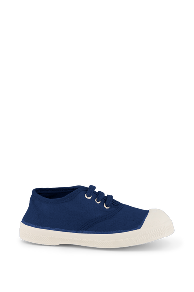 BENSIMON KIDS TENNIS LACETS ENFANT INDIGO - ÇOCUK AYAKKABISI