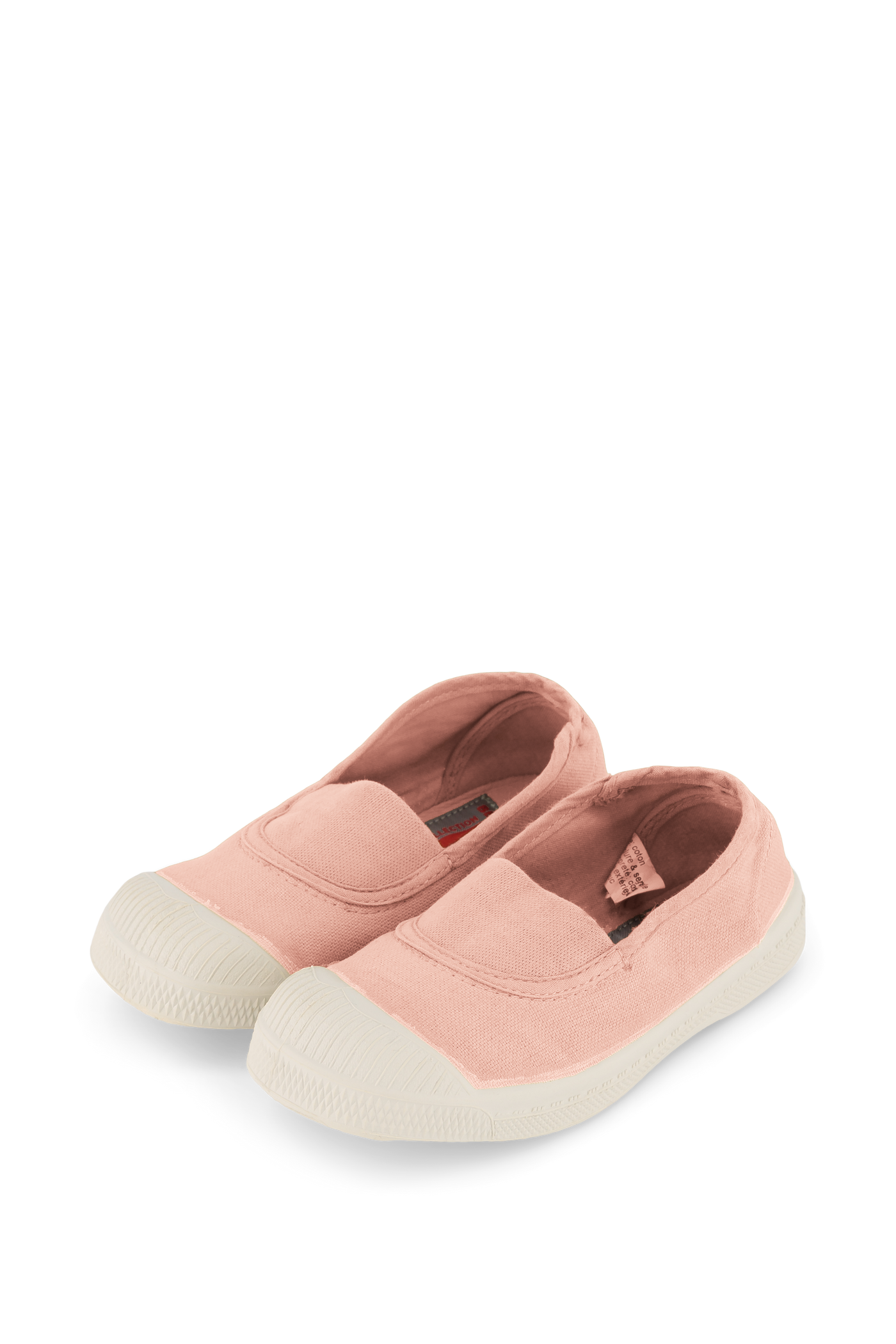 BENSIMON KIDS TENNIS ELASTIQUE ENFANT ROSE PALE OCUK AYAKKABISI