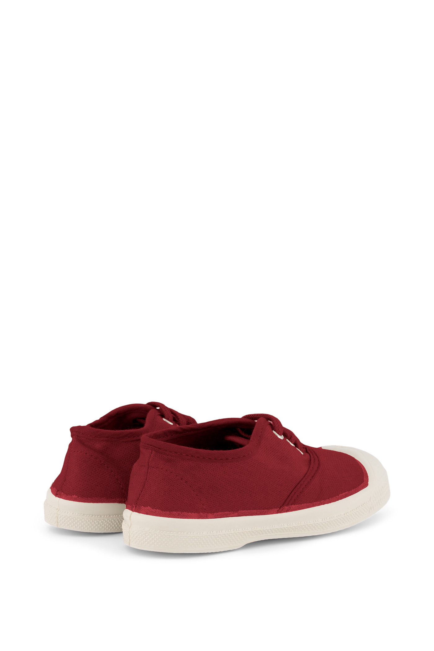 BENSIMON KIDS TENNIS LACETS ENFANT AMARANTE -  BORDO ÇOCUK AYAKKABISI