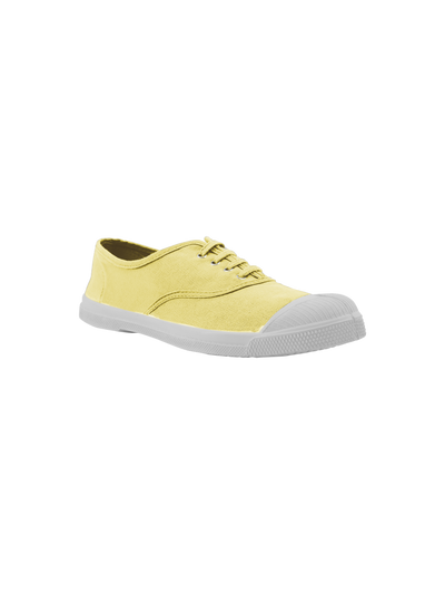 BENSIMON TENNIS LACETS FEMME CITRON - KADIN AYAKKABISI