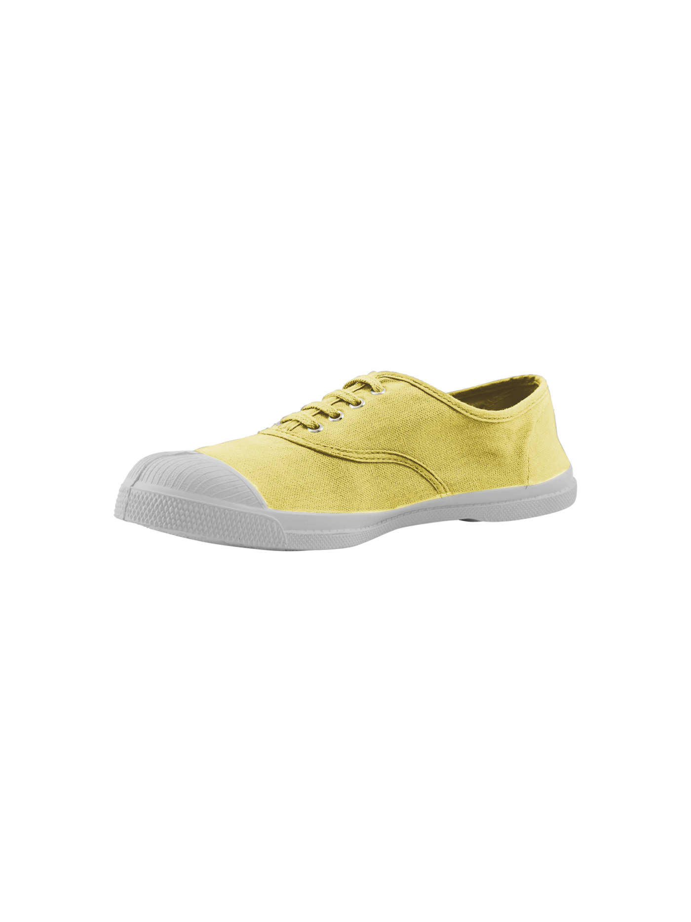 BENSIMON TENNIS LACETS FEMME CITRON - KADIN AYAKKABISI