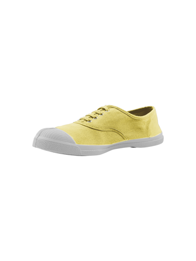 BENSIMON TENNIS LACETS FEMME CITRON - KADIN AYAKKABISI