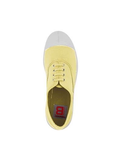 BENSIMON TENNIS LACETS FEMME CITRON - KADIN AYAKKABISI