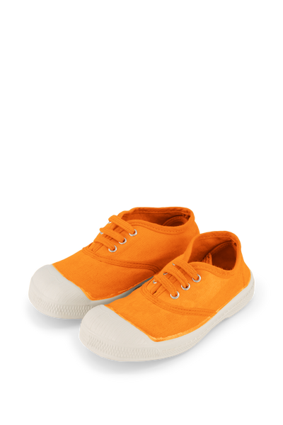 BENSIMON KIDS TENNIS LACETS ENFANT CURCUMA - ÇOCUK AYAKKABISI